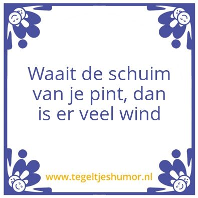 Tegeltje: Wind