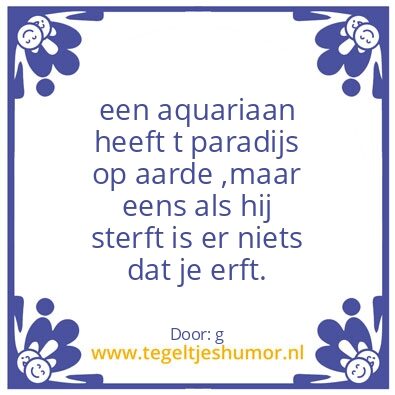 Tegeltje: waarheid