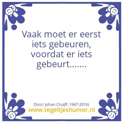 Tegeltje: Verandermanagement