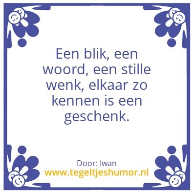 Tegeltje: Liefde