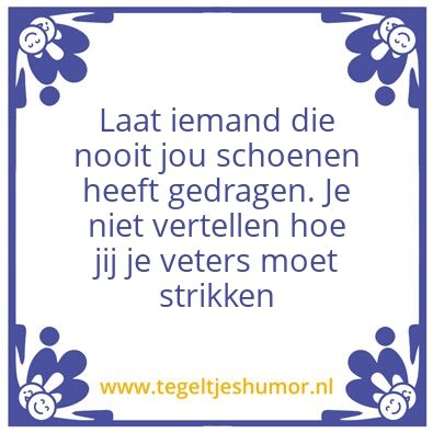 Tegeltje: Sta in je kracht