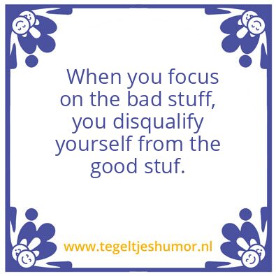 Tegeltje: Were is your fucus ?