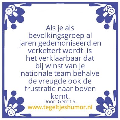 Tegeltje: Ik ben Gerrit.