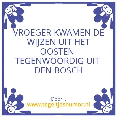 Tegeltje: .
