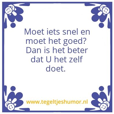 Tegeltje: Werk