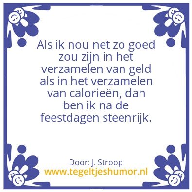 Tegeltje: Vooruitzicht