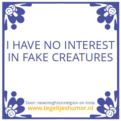 Tegeltje: you gain insights in return..
