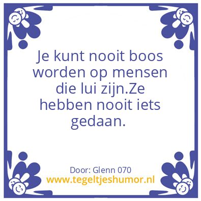 Tegeltje: Glenn 070