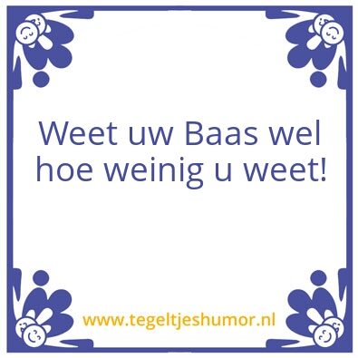 Tegeltje: boe