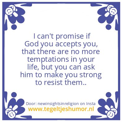 Tegeltje: In The Image Of The Creator.