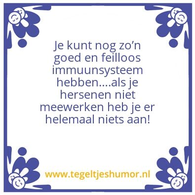 Tegeltje: VaxWijsheid