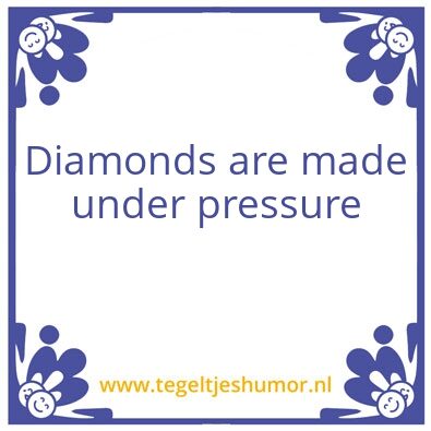 Tegeltje: Voor Job