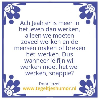 Tegeltje: sepp