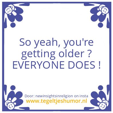Tegeltje: Look at me !