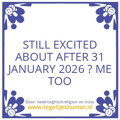 Tegeltje: SOMETIMES