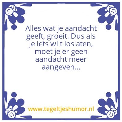 Tegeltje: Alles