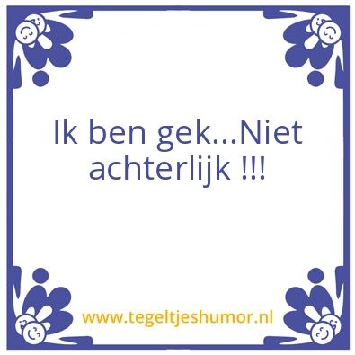 Tegeltje: ikke3