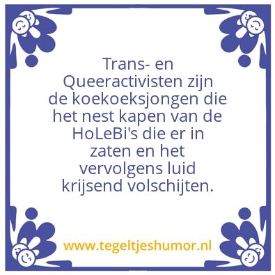 Tegeltje: Letterbak