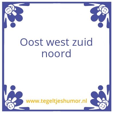 Tegeltje: wind