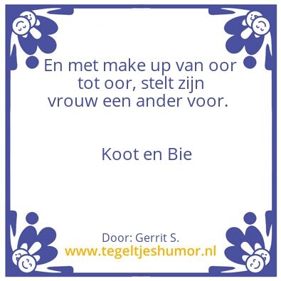 Tegeltje: Ik ben Gerrit.