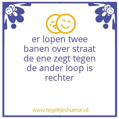 Tegeltje: twee bananen