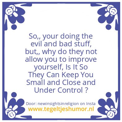 Tegeltje: Perhaps You Still Don’t Get It