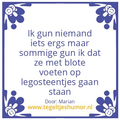 Tegeltje: Marian Borg