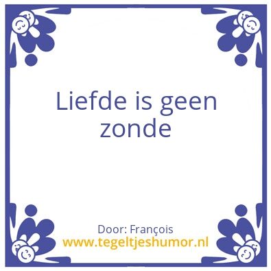 Tegeltje: Liefde
