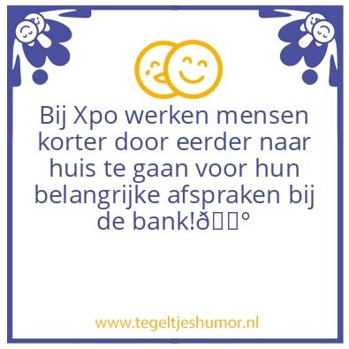 Tegeltje: Bank