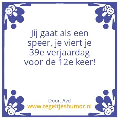 Tegeltje: Dirruk