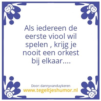 Tegeltje: Tegel