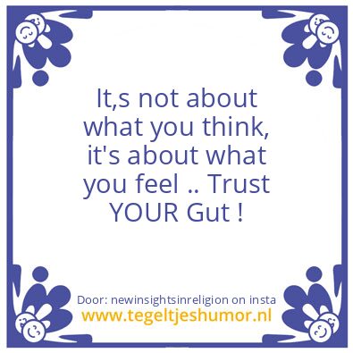 Tegeltje: you’re welcome…
