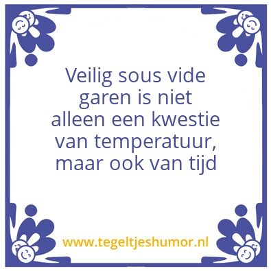Tegeltje: Temperatuur en tijd