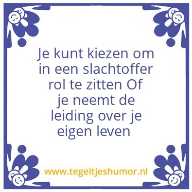 Tegeltje: Kom op zegâ€¦..