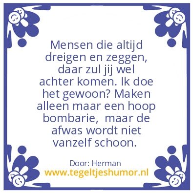 Tegeltje: menselijke kwaaltjes