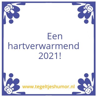 Tegeltje: 2021