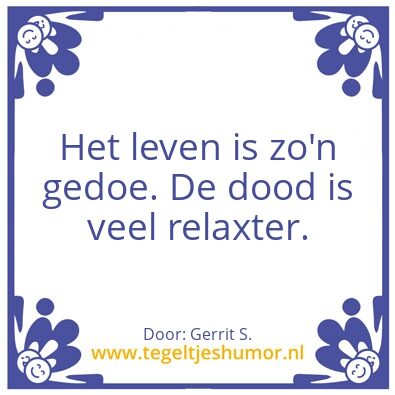 Tegeltje: Ik ben Gerrit.