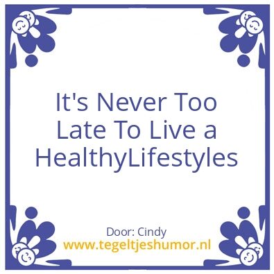 Tegeltje: Life