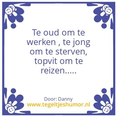 Tegeltje: Tegel