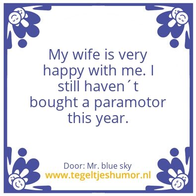 Tegeltje: Happy