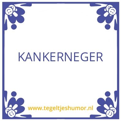 Tegeltje: k