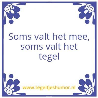 Tegeltje: Anthony
