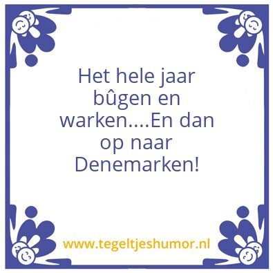Tegeltje: Spreuk van de dag