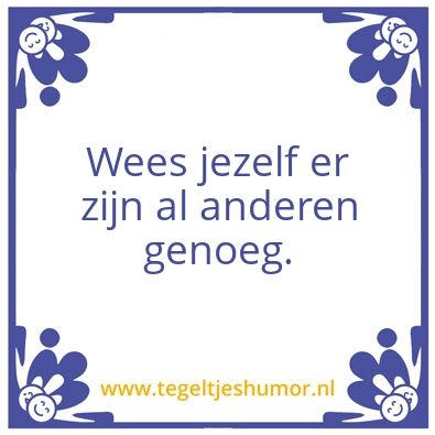 Tegeltje: Anne