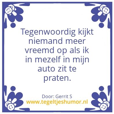 Tegeltje: Ik ben Gerrit