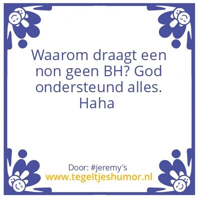 Tegeltje: .