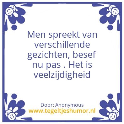Tegeltje: Anonymous