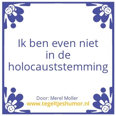 Tegeltje: Merel moller