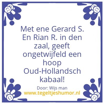 Tegeltje: 1