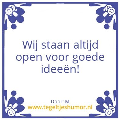 Tegeltje: K